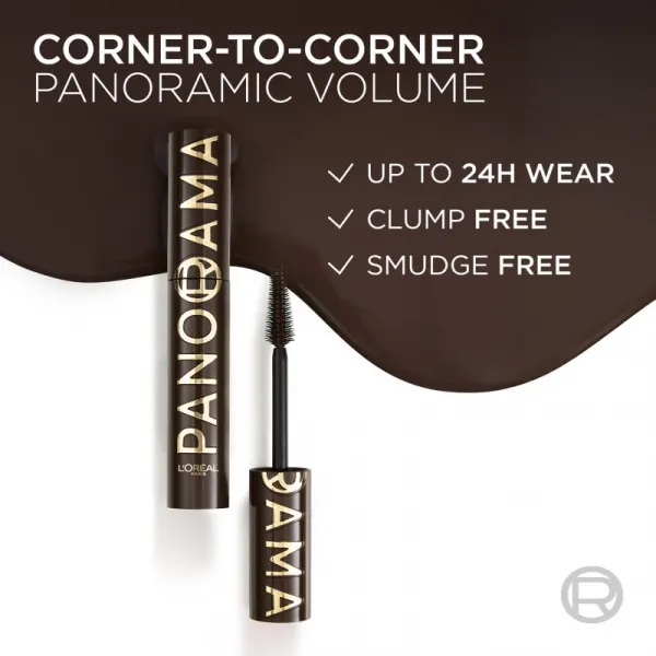 L’Oréal Paris Panorama Chromatics objemová riasenka odtieň Brown 10.5 ml