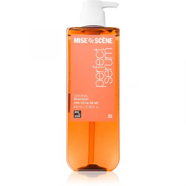 mise en scene Perfect Serum Original Shampoo obnovujúci šampón na lesk a hebkosť vlasov 680 ml