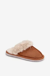 Dámske papuče s kožušinou Camel Delissa