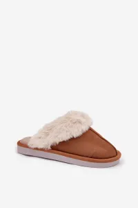 Dámske papuče s kožušinou Camel Carisse