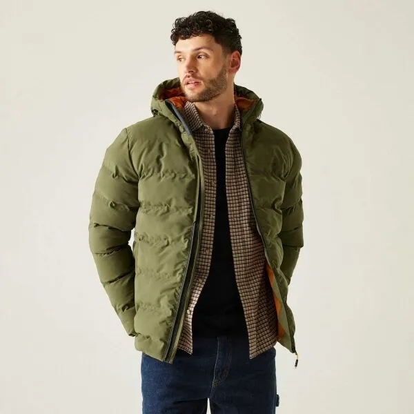 REGATTA OUTDOORS ALTORO THERMAL Pánska bunda, khaki, veľkosť