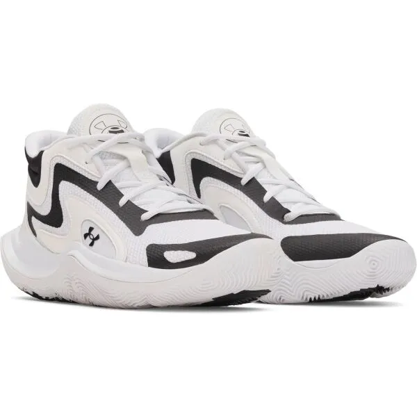 Under Armour JET25 Pánska basketbalová obuv, biela, veľkosť 44
