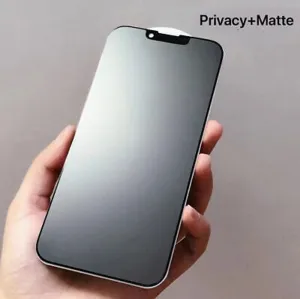 JP Matte Privacy Tvrdené sklo, iPhone 16, čierne