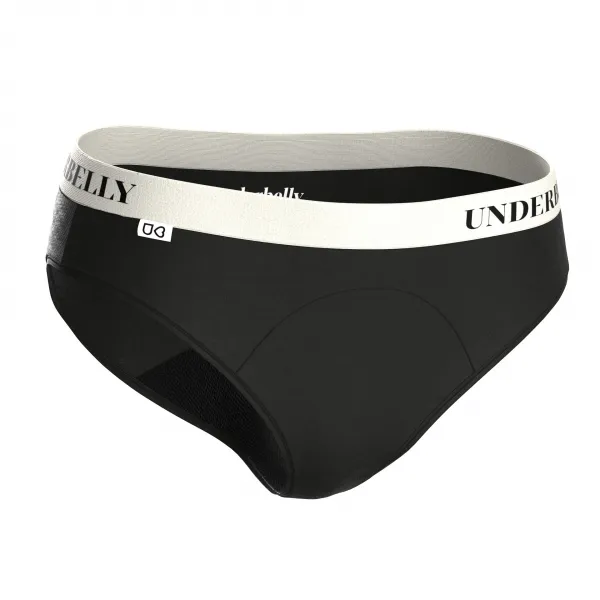 Menštruačné nohavičky Underbelly Univers čierne (UNIVERS-CE-BI-2-MM) M