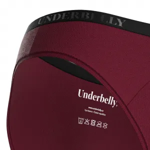 Menštruačné nohavičky Underbelly Univers červené (UNIVERS-BO-EM-2-MM) S