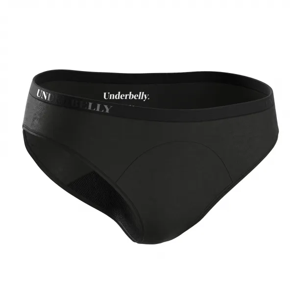 Menštruačné nohavičky Underbelly Univers čierne (UNIVERS-CE-EM-2-PAD) M