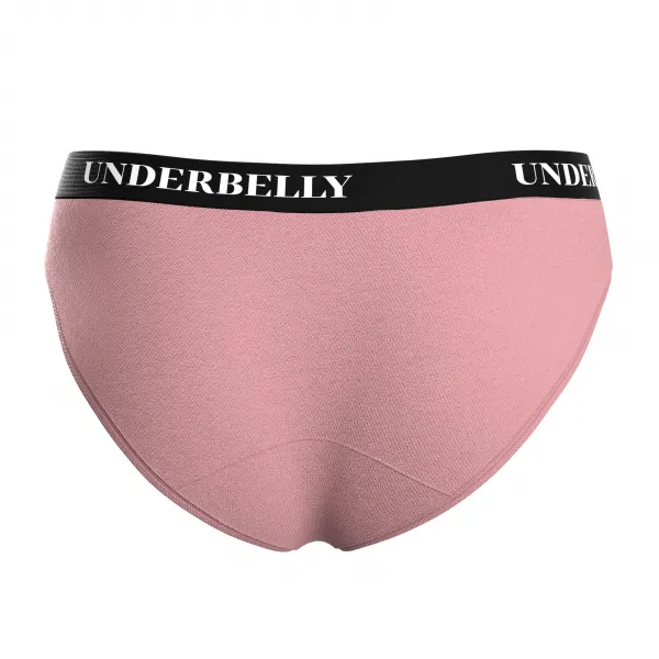 Menštruačné nohavičky Underbelly Univers ružové (UNIVERS-RU-CE-2-MM) S