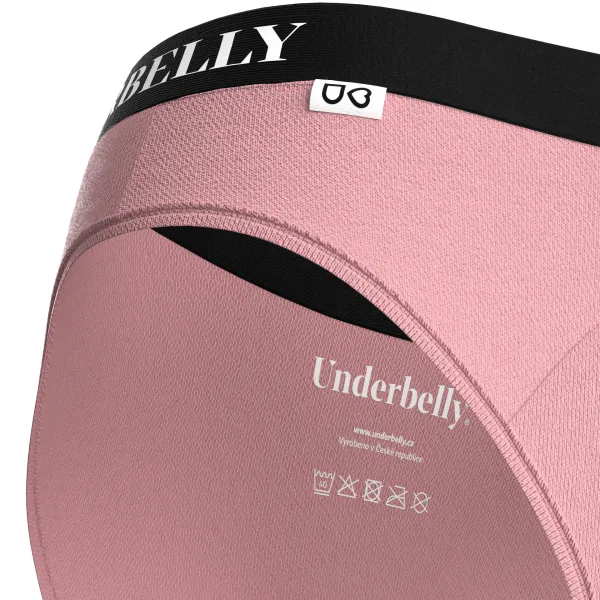 Menštruačné nohavičky Underbelly Univers ružové (UNIVERS-RU-CE-2-MM) S
