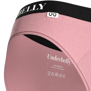 Menštruačné nohavičky Underbelly Univers ružové (UNIVERS-RU-CE-2-MM) S