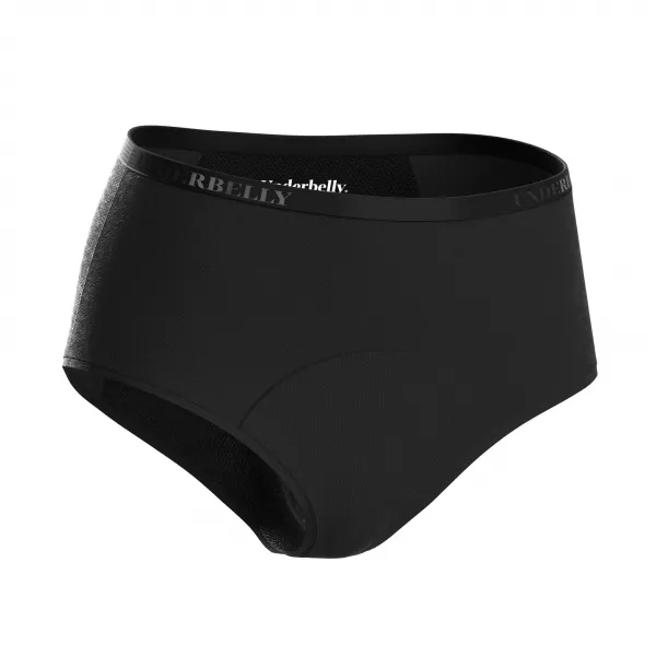 Menštruačné nohavičky Underbelly Classi čierne (CLASSI-CE-EM-3-MM) M