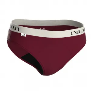 Menštruačné nohavičky Underbelly Univers červené (UNIVERS-BO-BI-2-MM) S