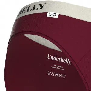 Menštruačné nohavičky Underbelly Univers červené (UNIVERS-BO-BI-2-MM) S