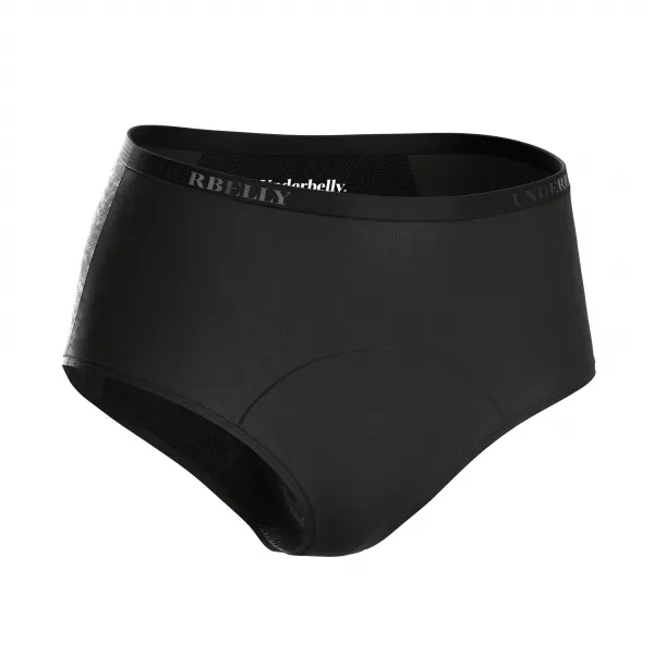 Menštruačné nohavičky Underbelly Classi čierne (CLASSI-CE-EM-3-PAD) M