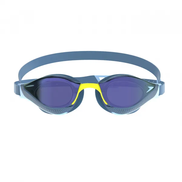 Plavecké okuliare speedo fastskin pure focus mirror modro/sivá