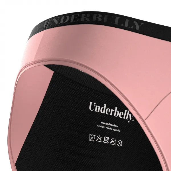 Menštruačné nohavičky Underbelly Univers ružové (UNIVERS-RU-EM-3-PAD) M