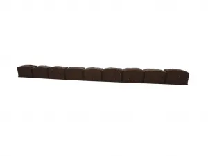 Záhradná obruba Roman Stone terakota 120 cm, gumová (vrátane klincov) MHEU5000118