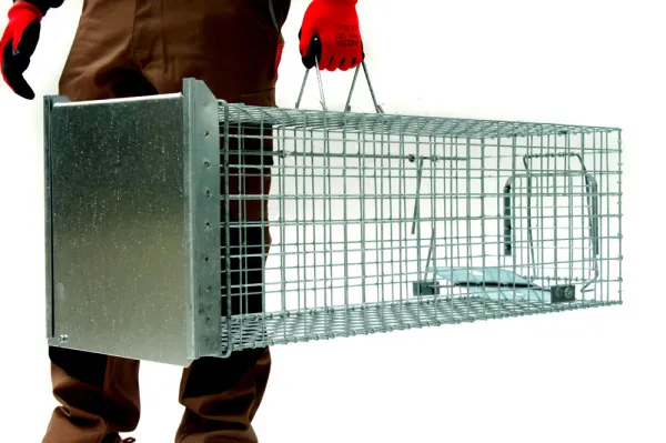 Bravson Profesionálna pasca na líšky, kuny, vydry a mačky TRAP ST118x34x34V1