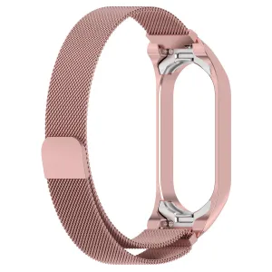 BStrap Milanese remienok na Xiaomi Mi Band 7, rose gold