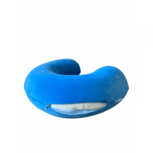 Cestovný vankúš ortopedický, modrý