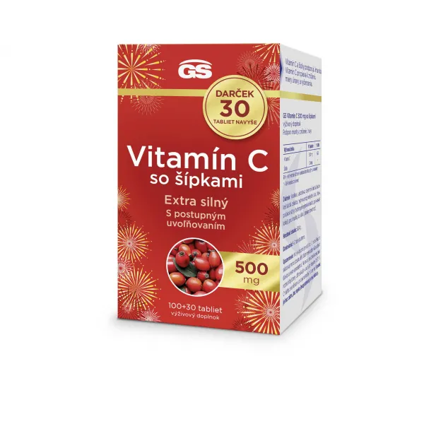 GS Vitamín C 500 mg so šípkami Darček