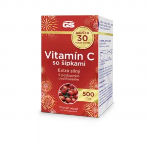 GS Vitamín C 500 mg so šípkami Darček