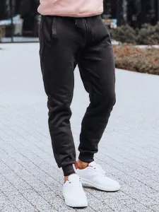 Štýlové pánske tepláky čierne