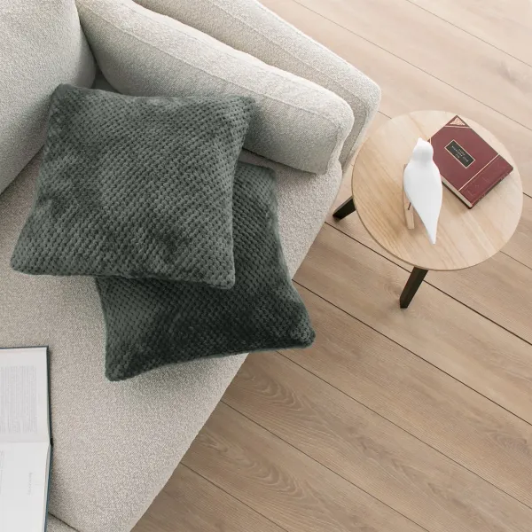 Obliečky na vankúše Decoking Xela tmavošedé 45x45 - 2 kusy, veľkosť 45x45*2
