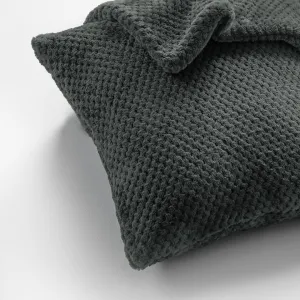 Obliečky na vankúše Decoking Xela tmavošedé 45x45 - 2 kusy, veľkosť 45x45*2