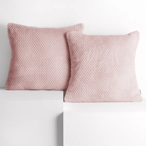 Obliečka na vankúš DecoKing HENRY 2 ks púdrovo ružová, veľkosť 45x45*2