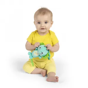 BRIGHT STARTS Hračka s melódiou na C krúžku Tug Tunes™ slon 0m+