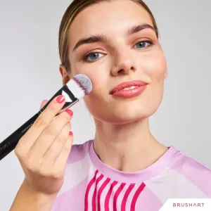 BrushArt Professional B1 Flat foundation brush štetec na tekutý make-up B1 1 ks