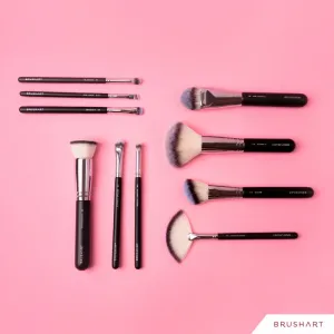 BrushArt Professional B1 Flat foundation brush štetec na tekutý make-up B1 1 ks