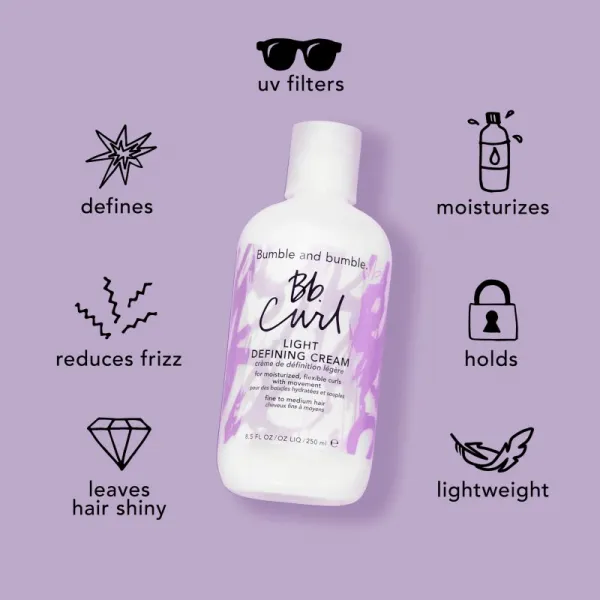 Bumble and bumble Bb. Curl Light Defining Cream stylingový krém pre definíciu vĺn ľahké spevnenie 250 ml