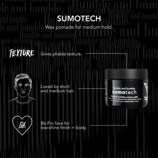 Bumble and bumble Sumotech stylingový krém pre fixáciu a tvar 50 ml