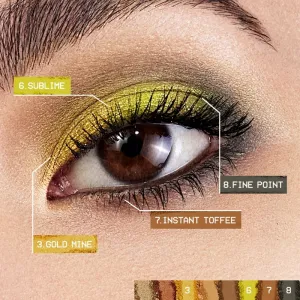Smashbox Always On Mood Board Eye Shadow Palette paletka očných tieňov odtieň Earthy Vibes 6.8 g