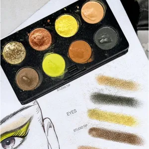 Smashbox Always On Mood Board Eye Shadow Palette paletka očných tieňov odtieň Earthy Vibes 6.8 g