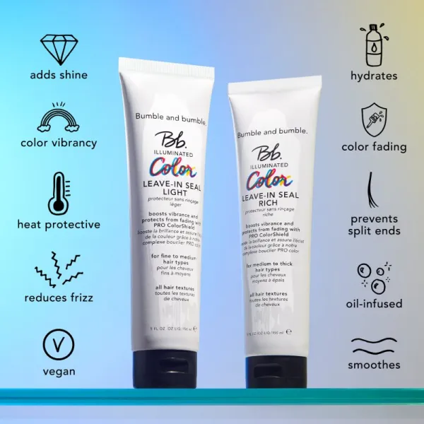 Bumble and bumble Bb. Illuminated Color Leave-In Seal Rich bezoplachová starostlivosť pre farbené vlasy 150 ml