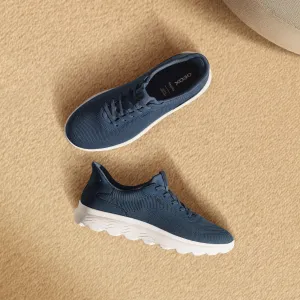 Dark blue women's sneakers Geox Spherica Plus - Women's