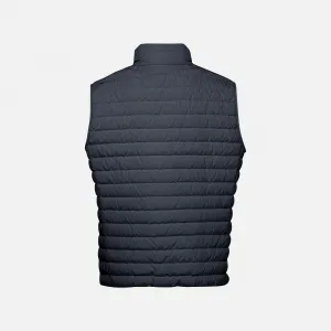 Dark Blue Men's Quilted Jacket Geox Warrens - Mens