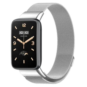 BStrap Milanese remienok na Xiaomi Mi Band 7 Pro, silver