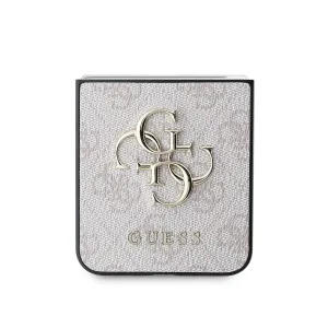 GUESS 4G METAL obal pre Samsung Galaxy Z Flip7 FE 5G / Flip6 5G PINK