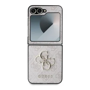 GUESS 4G METAL obal pre Samsung Galaxy Z Flip7 FE 5G / Flip6 5G PINK