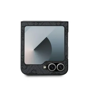 GUESS 4G METAL obal pre Samsung Galaxy Z Flip7 FE 5G / Flip6 5G GREY