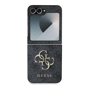 GUESS 4G METAL obal pre Samsung Galaxy Z Flip7 FE 5G / Flip6 5G GREY