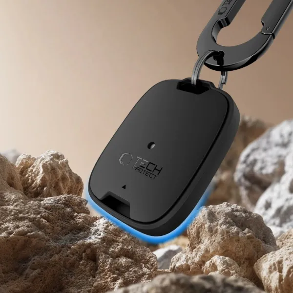 Tech-Protect Velar puzdro na Apple AirTag 1 / 2, čierne