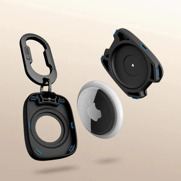 Tech-Protect Velar puzdro na Apple AirTag 1 / 2, čierne