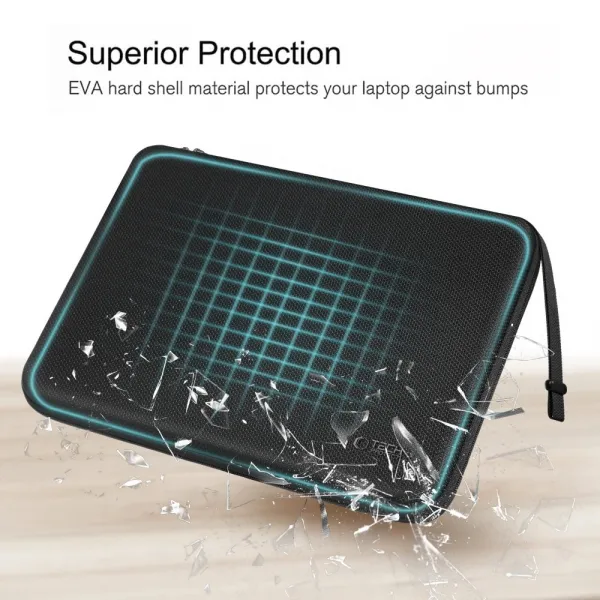 Tech-Protect Hard Pouch obal na notebook 15-16'', čierny