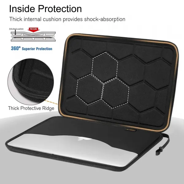 Tech-Protect Hard Pouch obal na notebook 15-16'', čierny