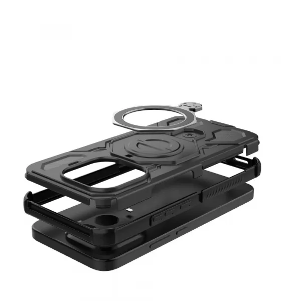 Tech-Protect Tactic Stand MagSafe kryt na Xiaomi 15T Pro, čierny