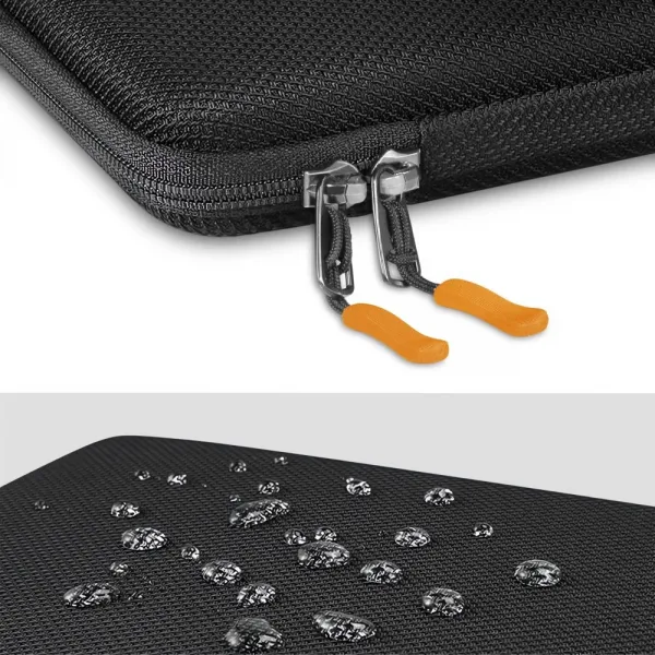 Tech-Protect Hard Pouch obal na notebook 15-16'', čierny / oranžový